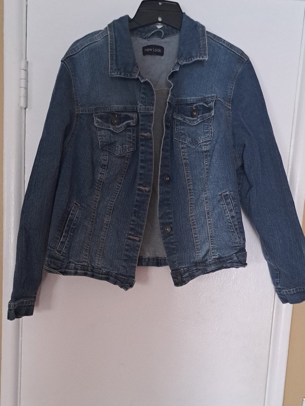 New Look Dark Blue Denim Trucker Jacket
